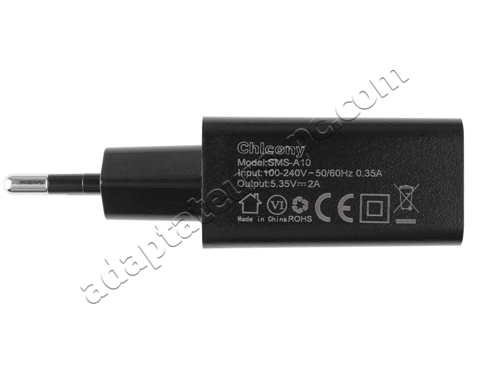 Original 10W Acer Iconia One 7 B1-760HD AC Adaptateur Chargeur + Cable