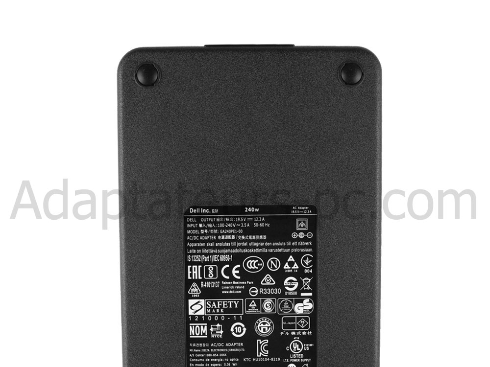 240W AC Adaptateur Chargeur pour Dell New pour Alienware 17 r2 i5 i7 GTX 980M