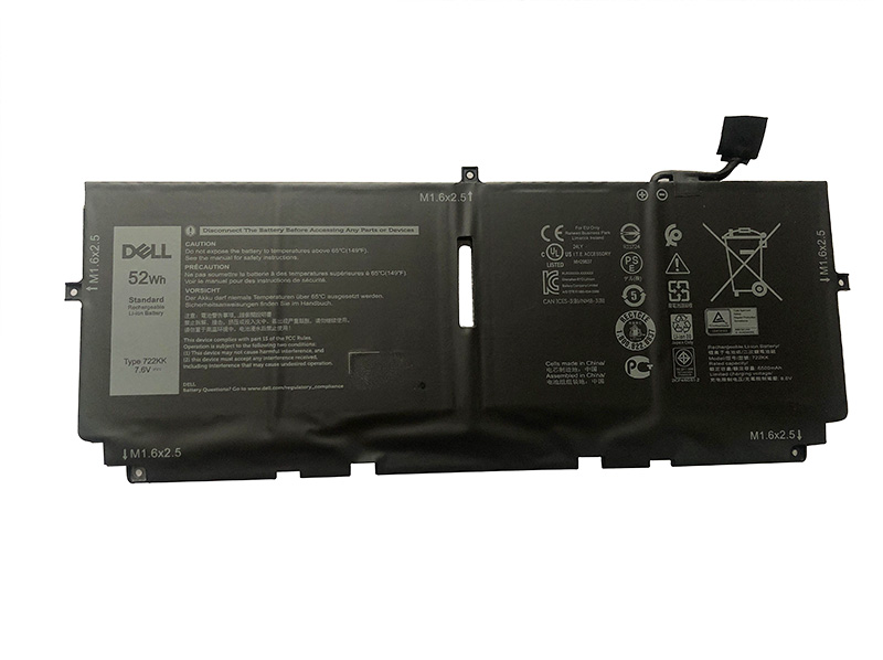 Original Batterie Dell XPS 13 9300 6500mAh 52Wh