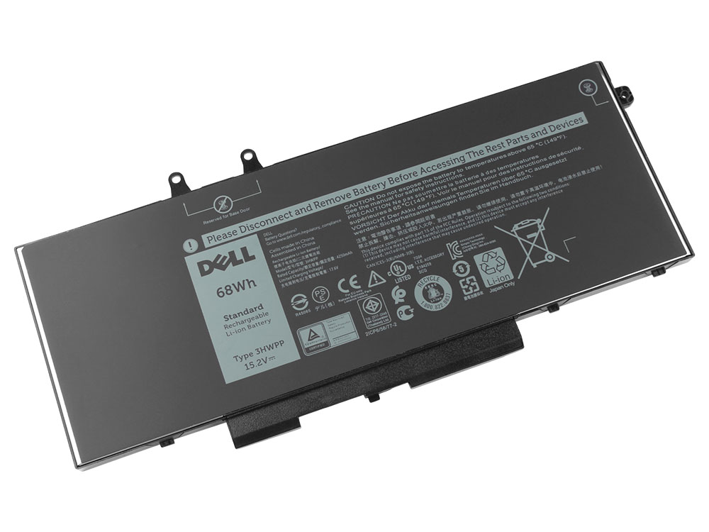 Original 4250mAh 68Wh Batterie Dell 3HWPP 3PCVM YPVX3