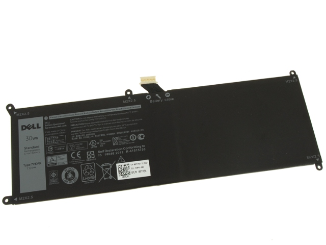 30Wh Original Batterie Dell Latitude 12 7275 - Cliquez sur l'image pour la fermer