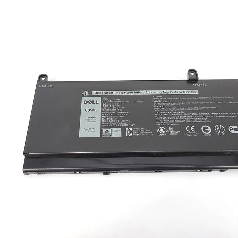 Original Batterie Dell Precision 7560 5667mAh 68Wh