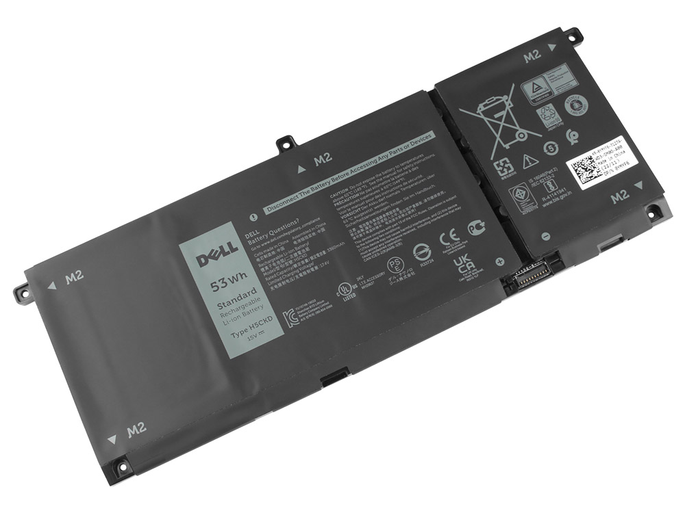Original Batterie Dell Inspiron 7506 2-in-1 Silver 3530mAh 53Wh