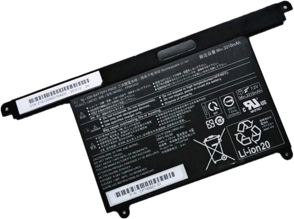 Batterie Fujitsu FPB0343S FPCBP544 3490mAh 25Wh
