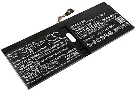 3050mAh Batterie pour Fujitsu Lifebook U904 Series - Cliquez sur l'image pour la fermer