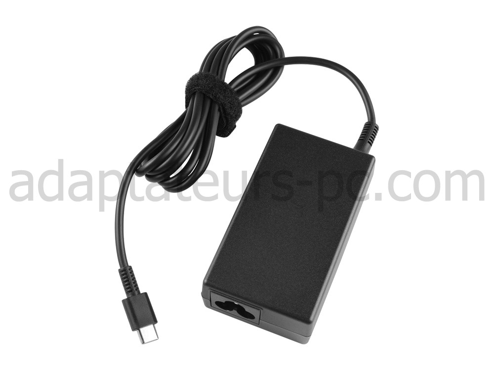 Original 65W USB-C HP Spectre x360 Convertible 14-ea0059nf 14-ea0907nz AC Adaptateur Chargeur