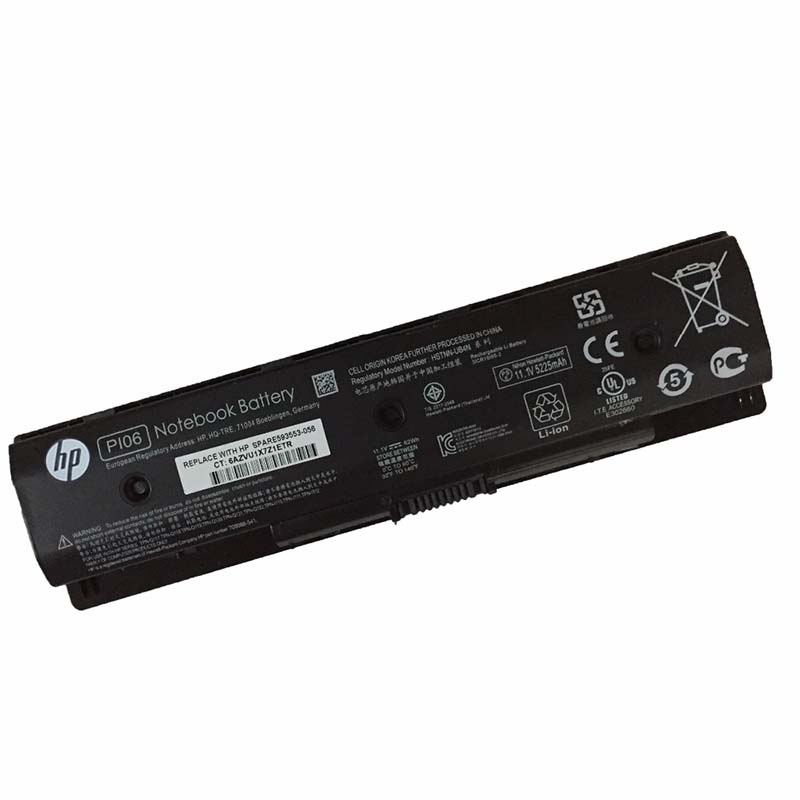 Original Batterie HP P106 P1O6 PI06 PIO6 5225mAh 62Wh