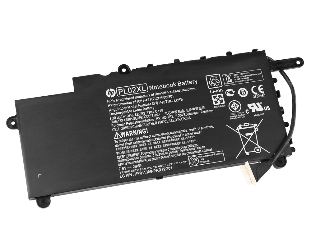 29Wh Batterie Original pour HP Stream x360 11-p080no 11-p085ng 11-p099nf