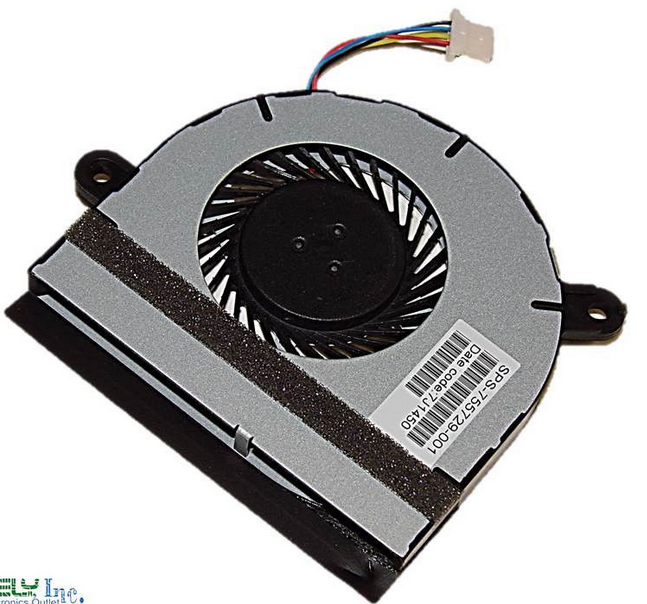 Ventilateur CPU Original pour HP Pavilion x360 11-n000sn 11-n000sr - Cliquez sur l'image pour la fermer