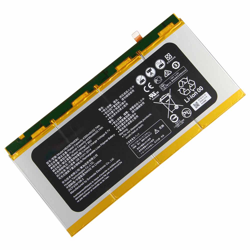 Original Batterie Huawei MateBook HZ-W19 4430mAh 33.7Wh