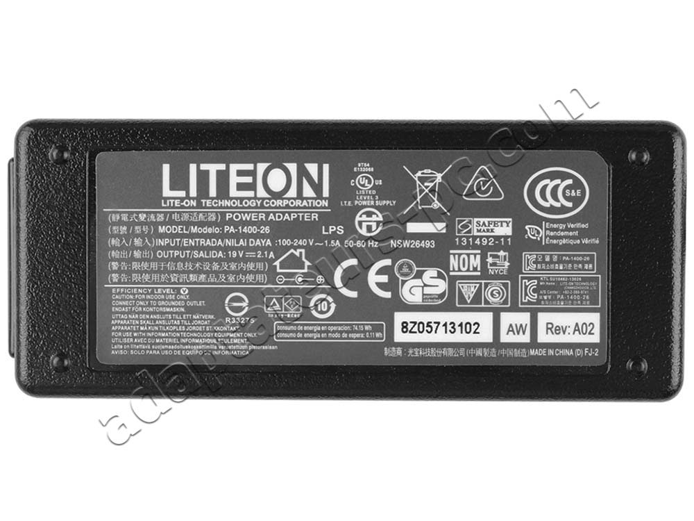 40W AC Adaptateur Chargeur pour LG EAY630696001 ADS-40MSG-19 19040GPK