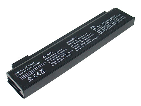 Original 4400mAh Batterie MSI EX710 - Cliquez sur l'image pour la fermer