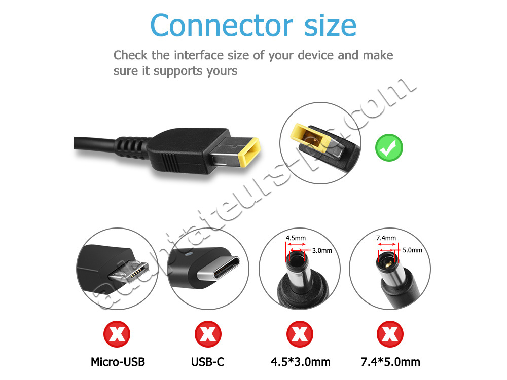 135W Original AC Adaptateur Chargeur pour Lenovo ideapad 80NV005SCF