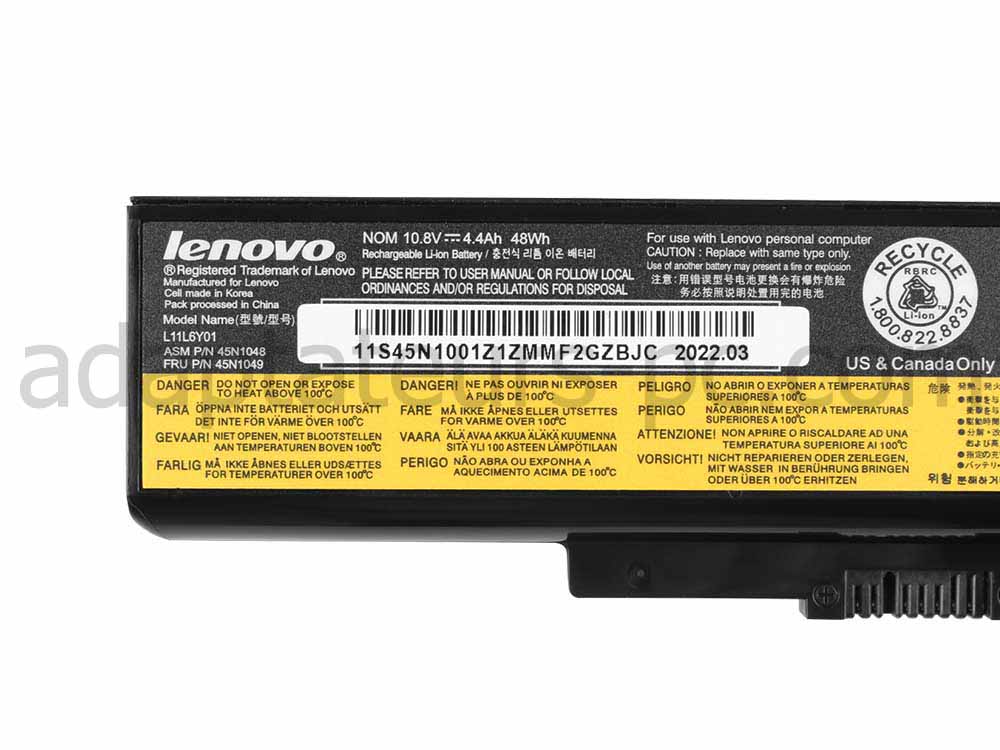 48Wh Batterie pour Lenovo B590