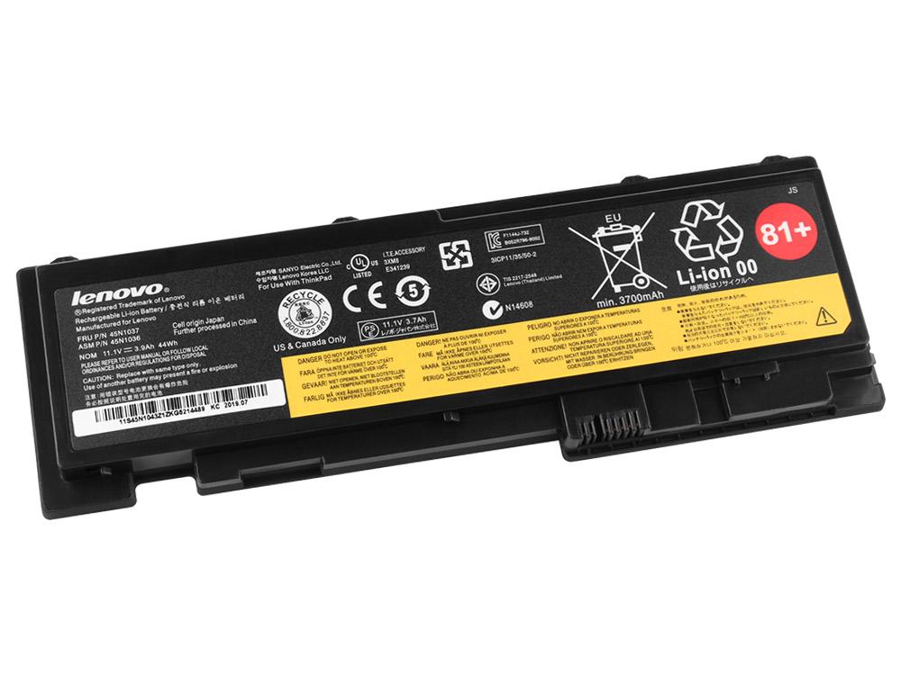 3900mAh Original Batterie pour Lenovo ThinkPad T420s 4171-6WU 4171-6ZU