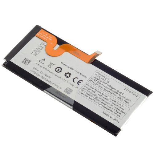 2450mAh Original Batterie pour Lenovo K100 K900 BL207 - Cliquez sur l'image pour la fermer