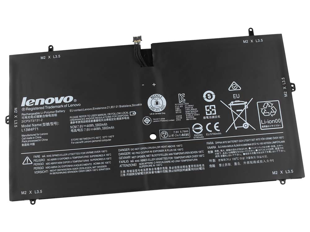 44Wh Batterie Original pour Lenovo IdeaPad Yoga 3 Pro, Yoga 3 Pro-1370