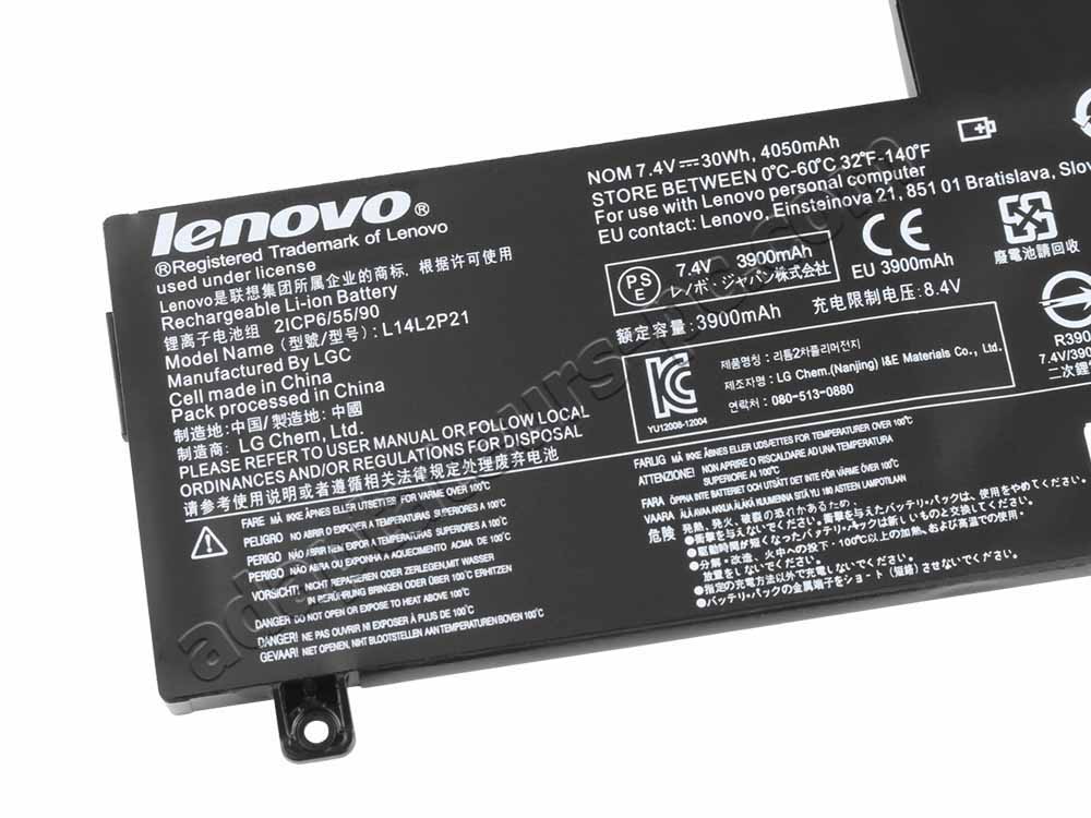 30Whr Original Batterie pour Lenovo Yoga 500 14 15