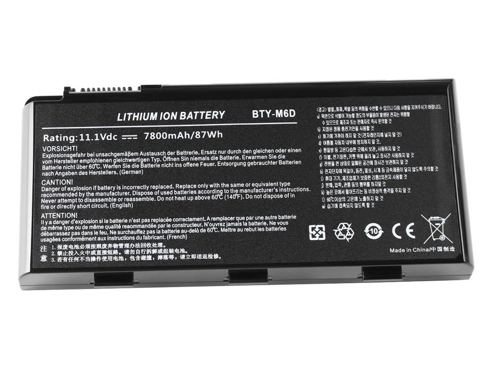 Batterie Schenker XMG P511 P512 Pro 7800mAh