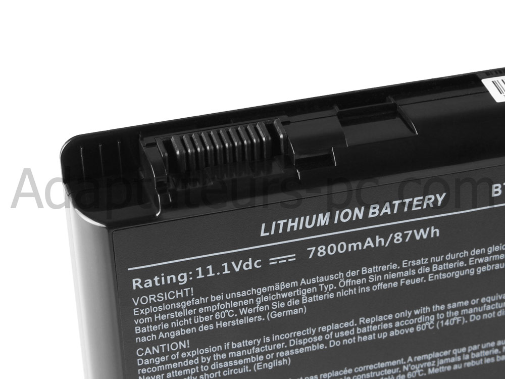 Batterie Schenker XMG P511 P512 Pro 7800mAh