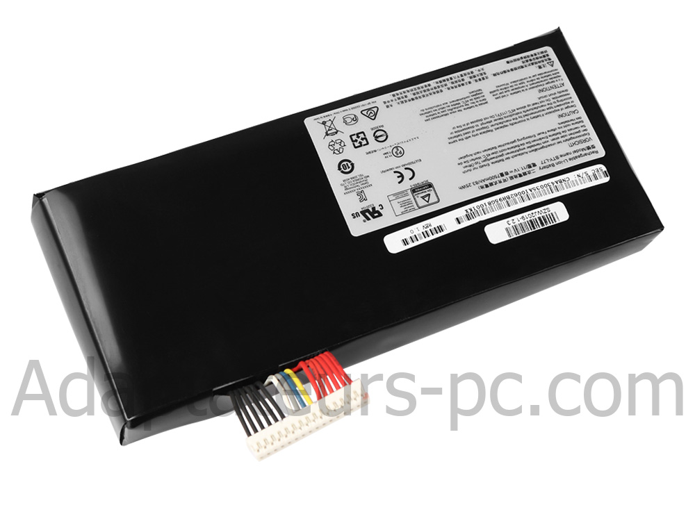 7500mAh Batterie Original pour MSI GT72 2PE-020CZ GT72 2PE-006FR