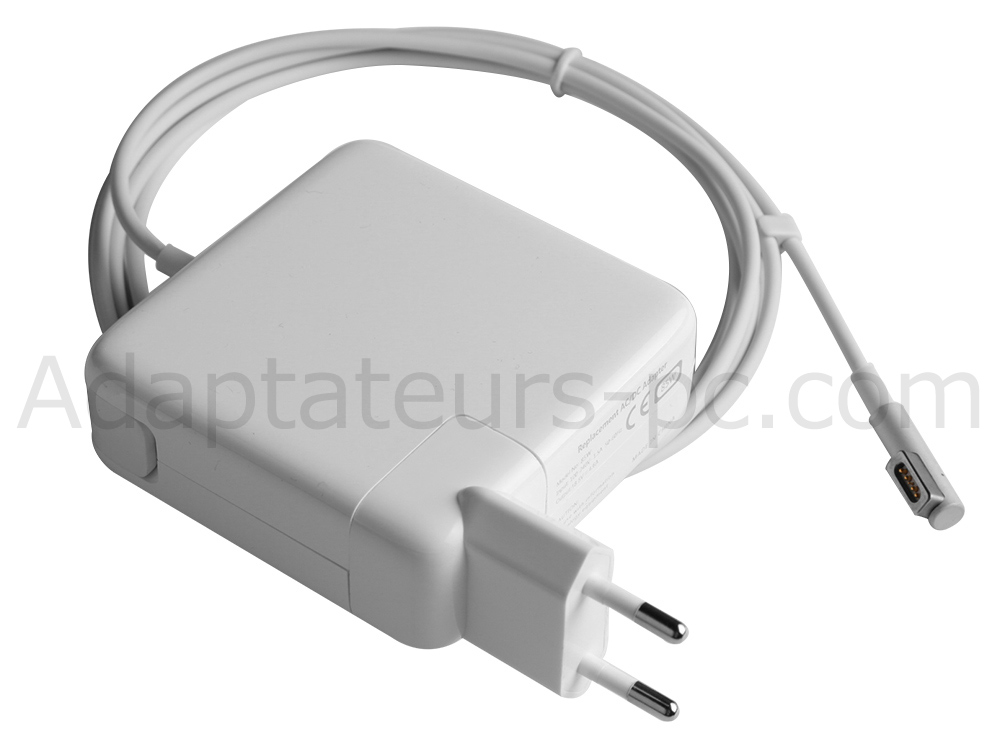 85W AC Adaptateur Chargeur Apple MagSafe MC556X/B + Cable