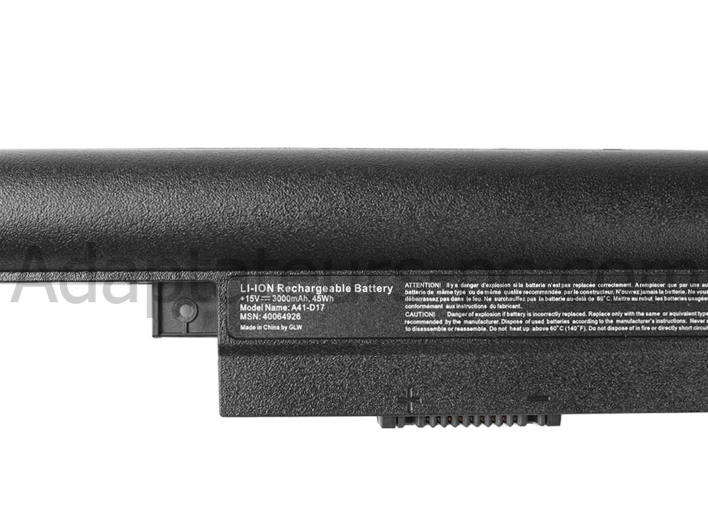 Original Batterie Medion A42-D17 3050mAh 45Wh