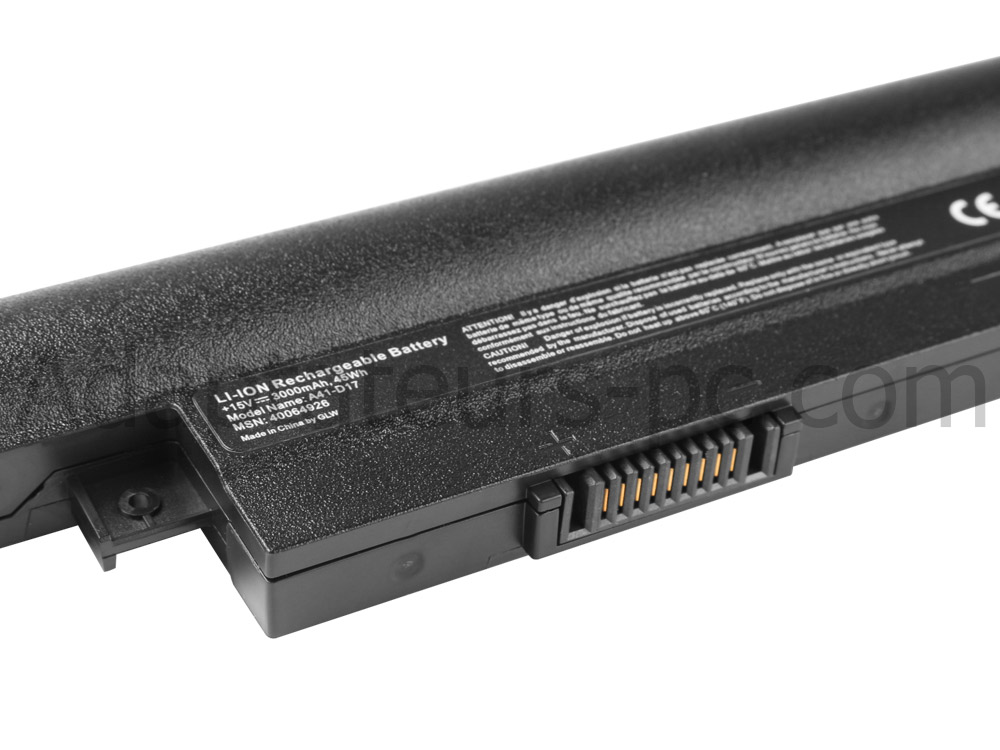 Original Batterie Medion A42-D17 3050mAh 45Wh