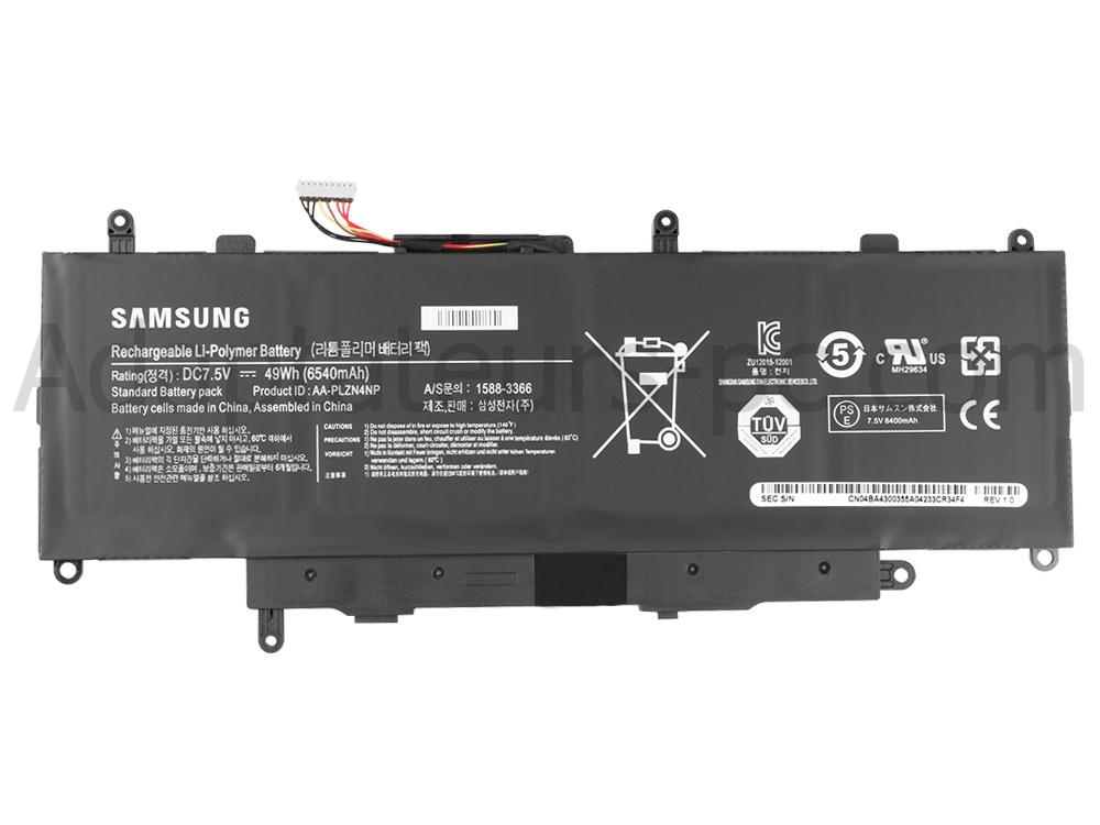 49Wh Batterie Original Samsung XE700T1C-G01FR XE700T1C-K01FR