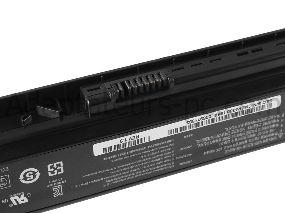 48Wh Batterie Original pour Samsung NP400B5B-S02FR NP400B5B-S04FR