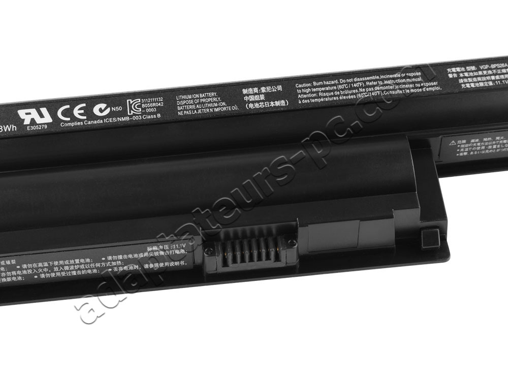 Original Batterie Sony VGP-BPS26A VGP-BPS26 VGP-BPL26 58Wh