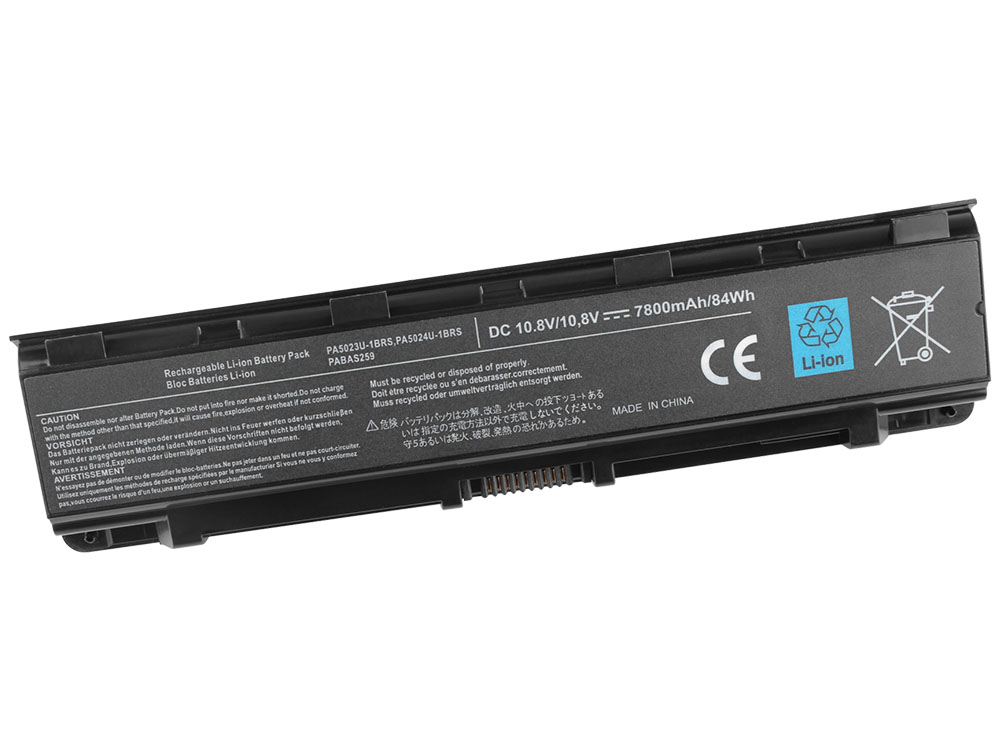 7800mAh / 9Cellules Batterie pour Toshiba Satellite C55D